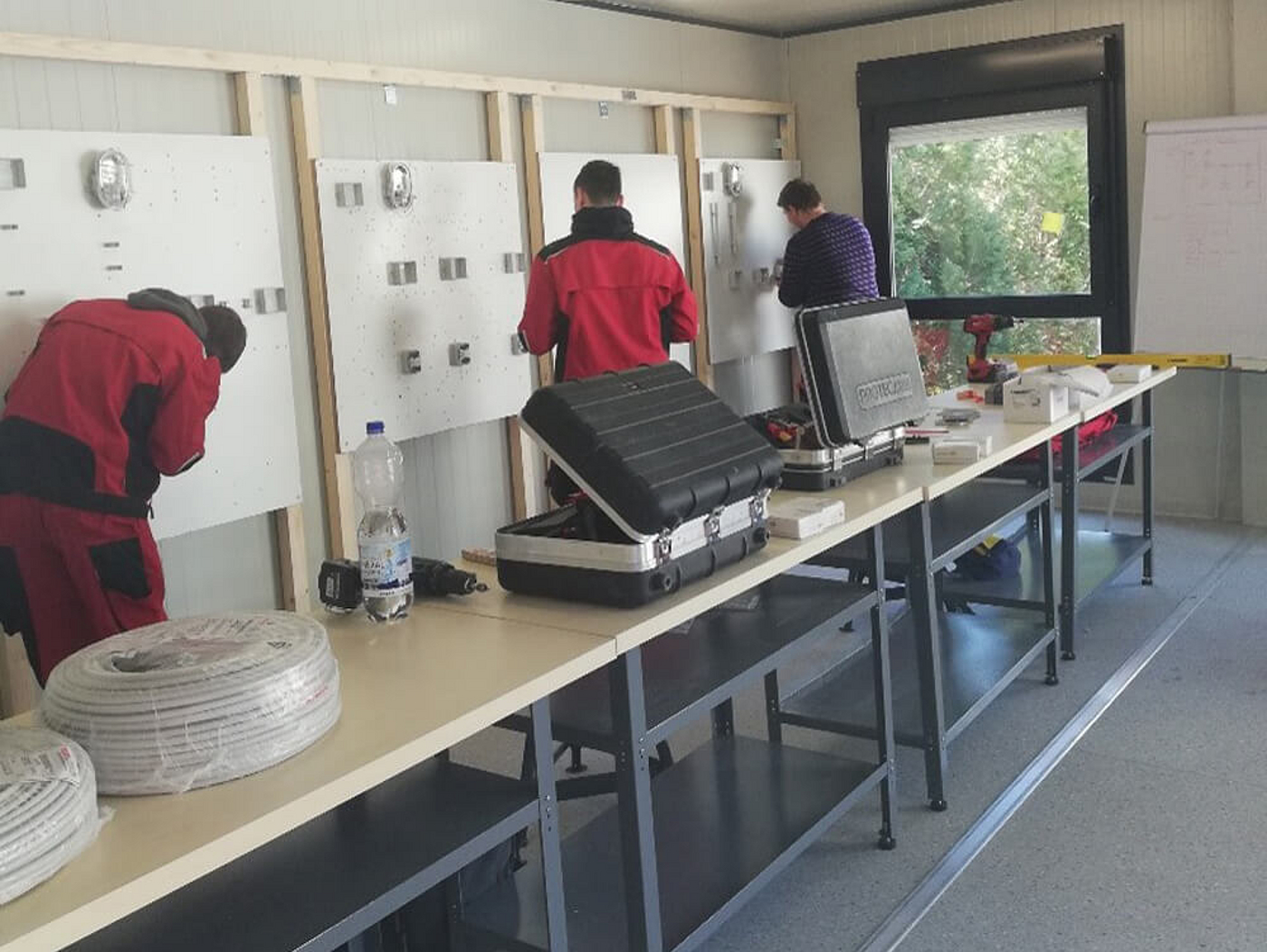 Einblick in die Lehrwerkstätten bei HBS