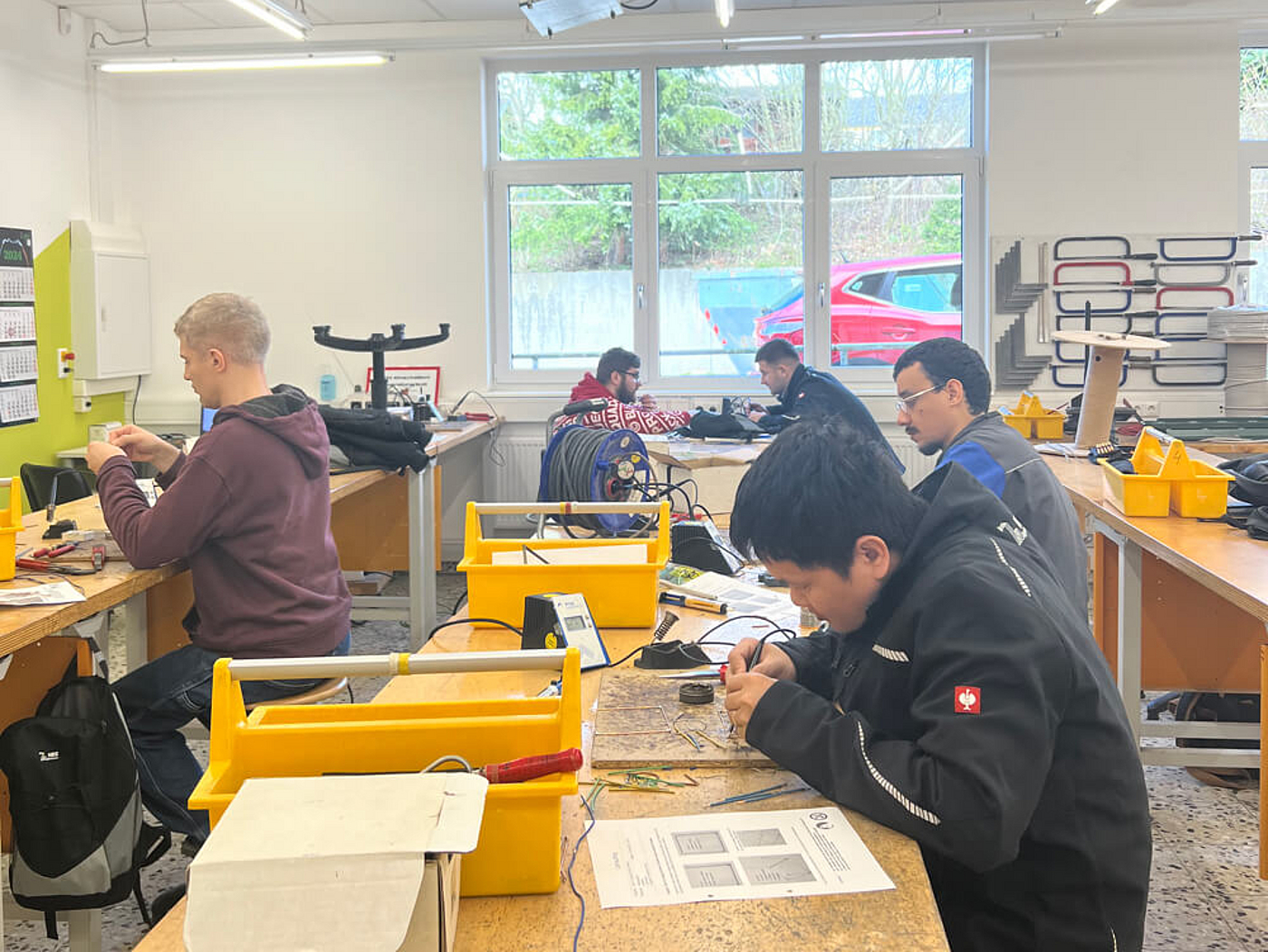 Einblick in die Lehrwerkstätten bei HBS