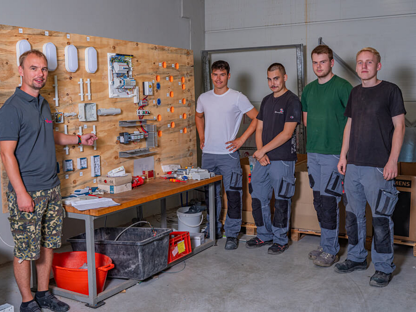 Einblick in die Lehrwerkstätten bei HBS